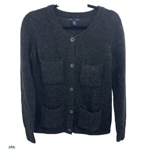 Gap Size S Cardigan Sweater Wool Alpaca Blend Long Sleeve Button Front Women's‎